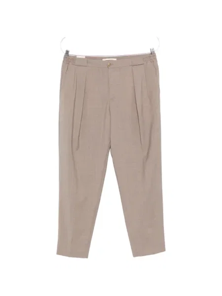 Pantaloni Briglia 1949 plisate maro