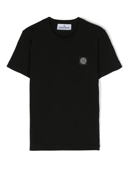 Koszulka dziecięca Stone Island czarna