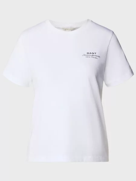 Футболка Gant біла