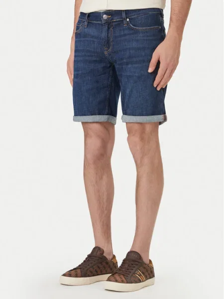 Guess Pantaloni scurți de blugi albastru