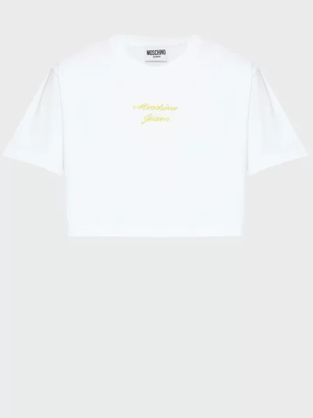 Футболка Moschino белая