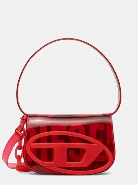 Diesel klasična torbica rdeča