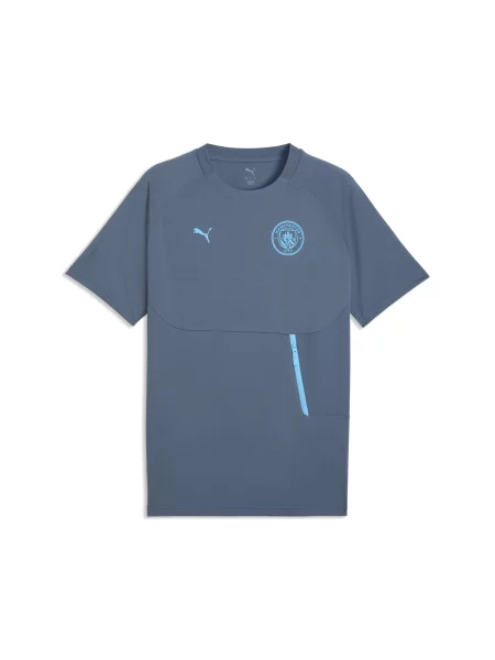 MÄ™ska koszulka Manchester City PUMATECH z kieszeniÄ… Akcesoria S szary