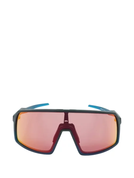 Ochelari de soare Oakley cu imprimeu geometric albastru