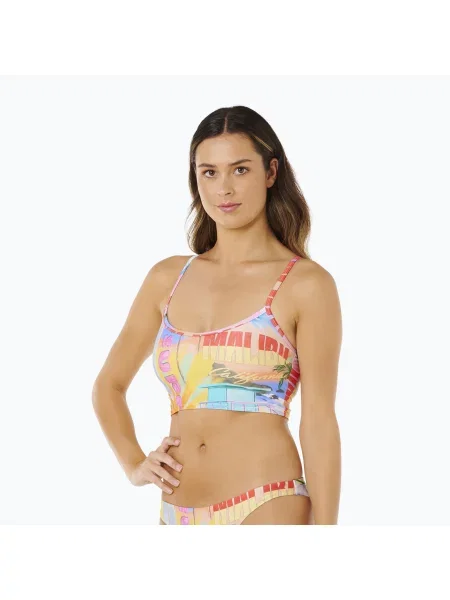 Top de costum de baie Rip Curl Hotel Malibu Multi Fit Tank multico