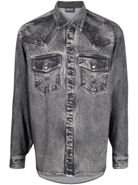 Dugo košulja Diesel crna
