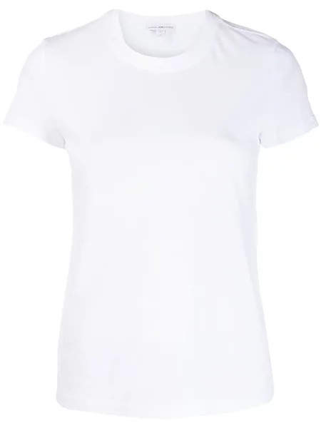 Tricou James Perse clasic scurt alb