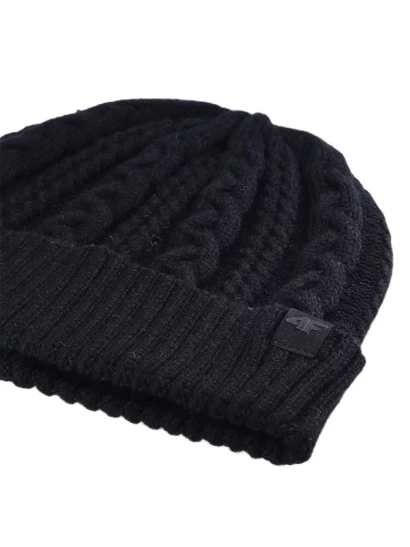 Czapka zimowa beanie czarna