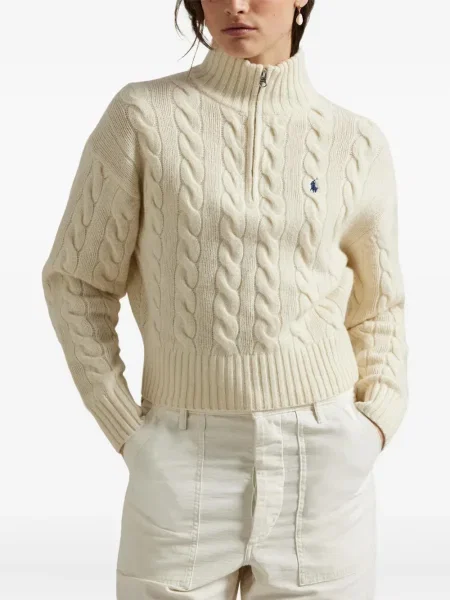 Căciulă Polo Ralph Lauren cu broderie cu dungi cowboy roșu