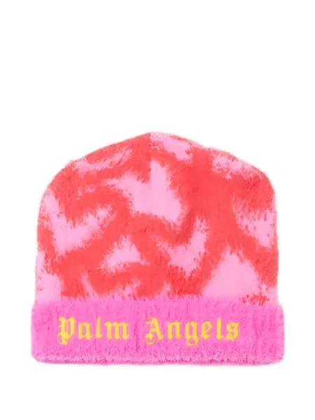 Czapka dziecięca Palm Angels różowa