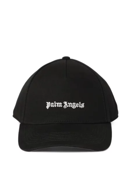 Baseball sapka Palm Angels autogrammal fekete
