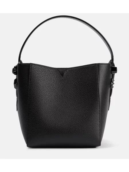 Geantă bucket Christian Louboutin din piele negru