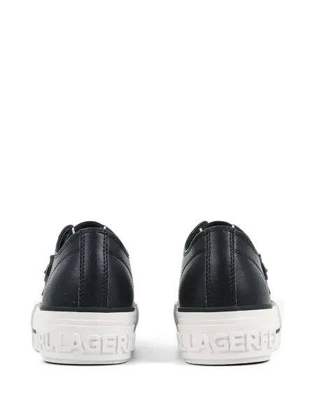 Sneakerși Karl Lagerfeld cu platformă negru