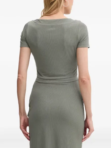 Tricou Guess cu autograf verde