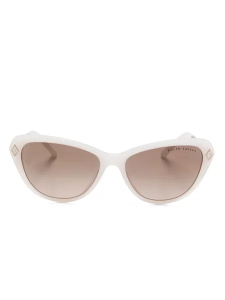 Ochelari de soare Lauren Ralph Lauren alb