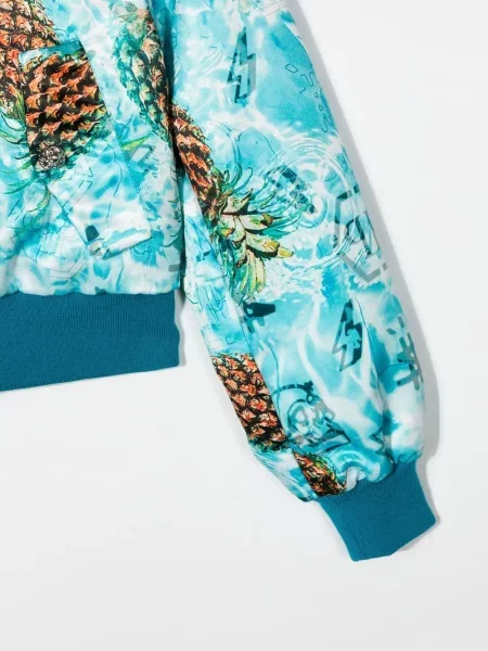 Dětska bomber bunda Philipp Plein modrá