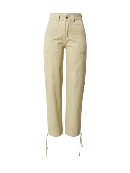 Warehouse Pantaloni pastel verde