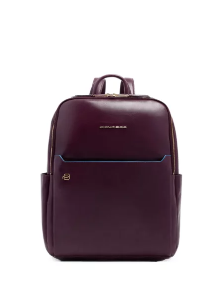 Rucsac Piquadro din piele violet