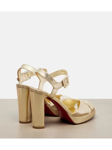 Sandale Christian Louboutin din piele