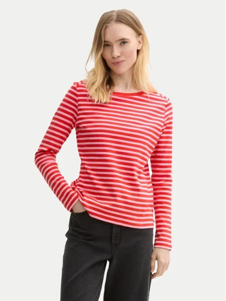 Tom Tailor Denim Bluză roșu