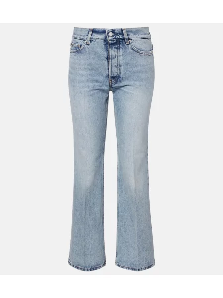 Cropp blugi evazați Toteme evazate albastru