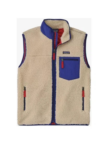 Kamizelka Patagonia Classic Retro-X kobaltowy niebieski M beżowy