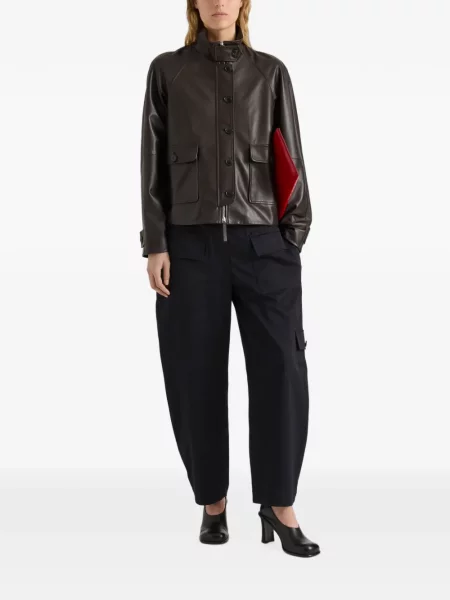 Geanta de piele Proenza Schouler White Label alb