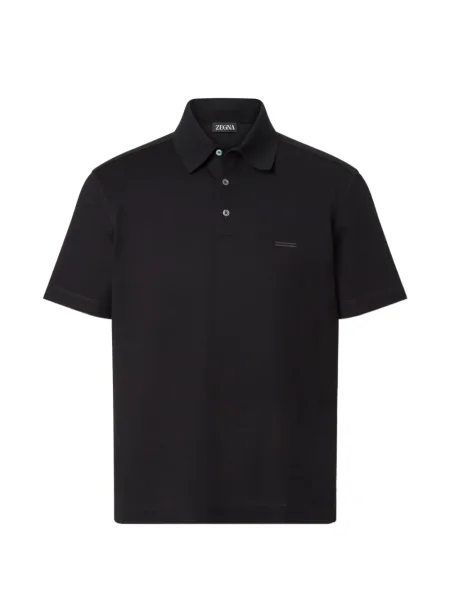 Polo Zegna scurt negru
