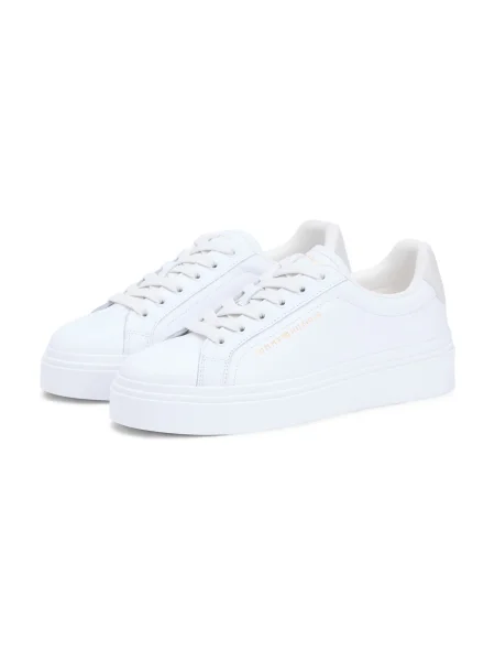Sneakers Tommy Hilfiger Chic Cupsole alb