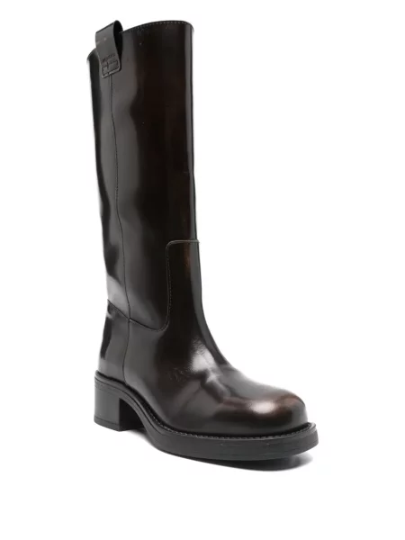 Botine Alohas din piele maro
