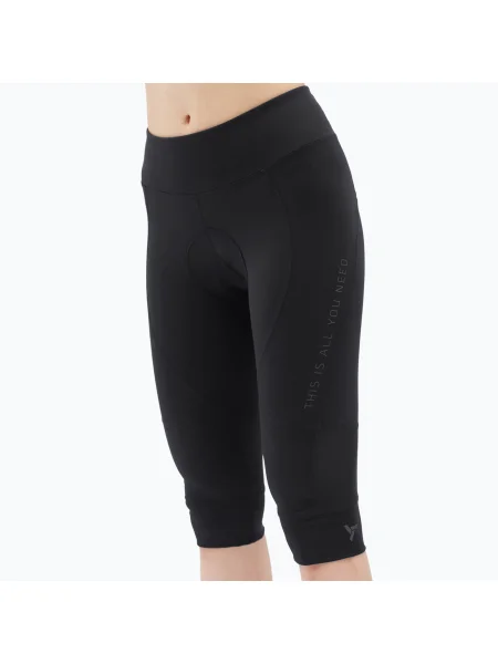 Pantaloni scurți de ciclism pentru femei SILVINI Tinella negru