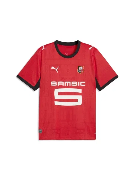 Koszulka domowa Stade Rennais PUMA czarna