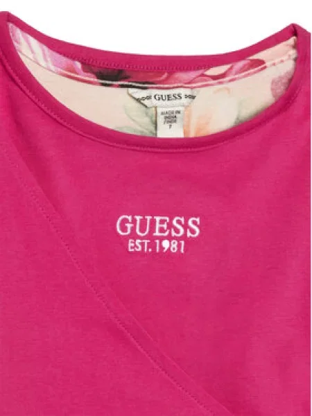 Guess Hétköznapi ruha Sötét rózsaszín