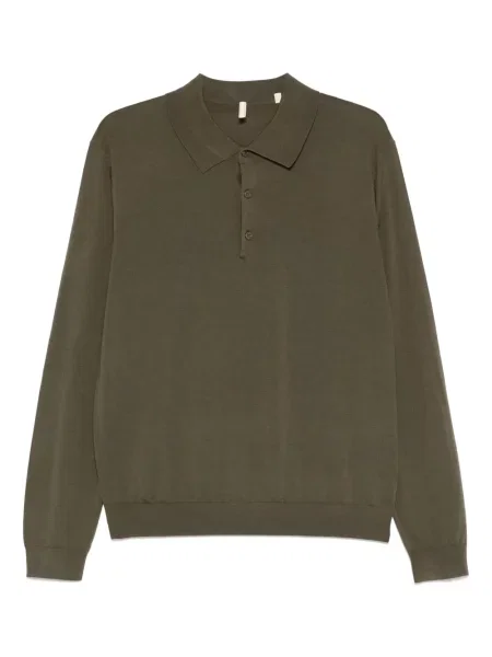 Vunena polo majica Sunflower zelena