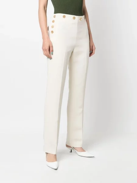 Hedvábné pás kalhoty Khaite