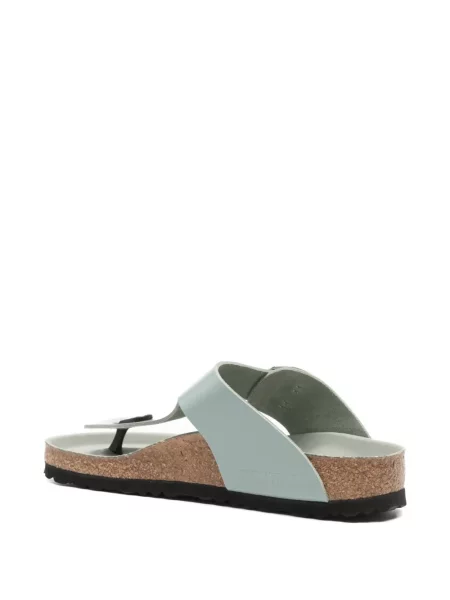 Sandale Birkenstock cu cataramă verde