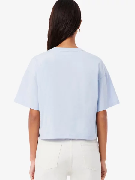 Футболка Lacoste блакитна