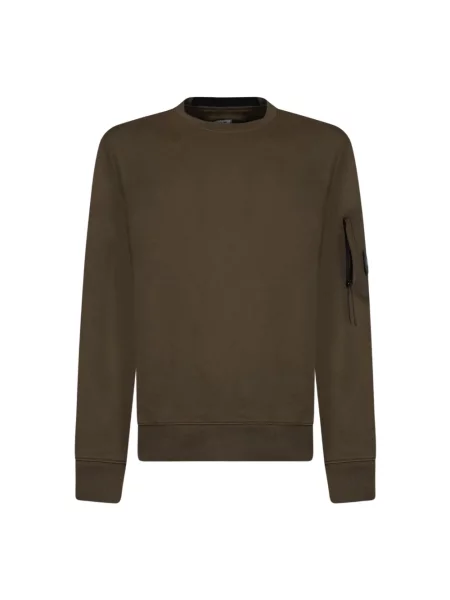 Lniana bluza nierozpinana C.p. Company zielona