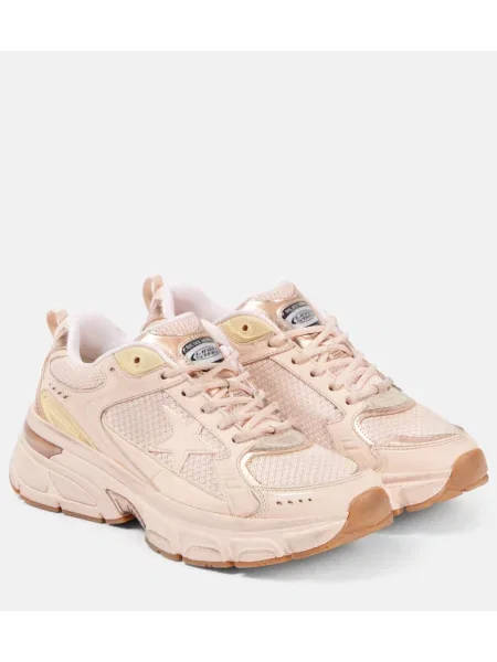 Sneakerși Golden Goose din piele roz