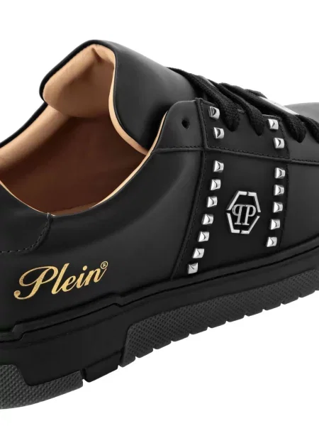 Sneakerși Philipp Plein din piele negru