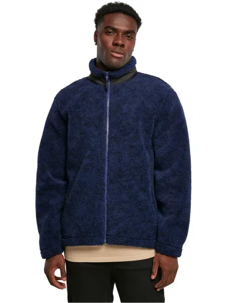 Urban Classics Geacă de primăvară-toamnă bleumarin negru