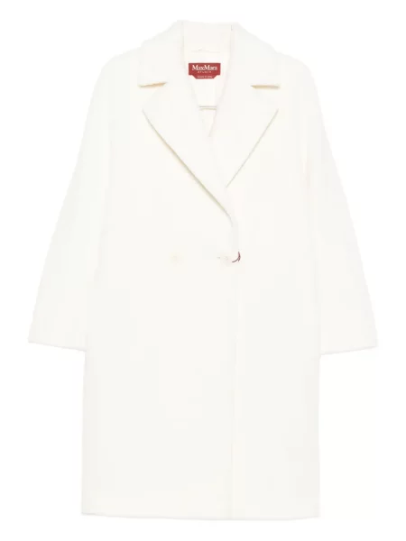 Palton Max Mara alb