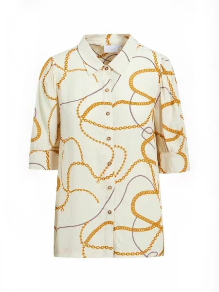Coster Copenhagen Tricou Sleeve / auriu bej