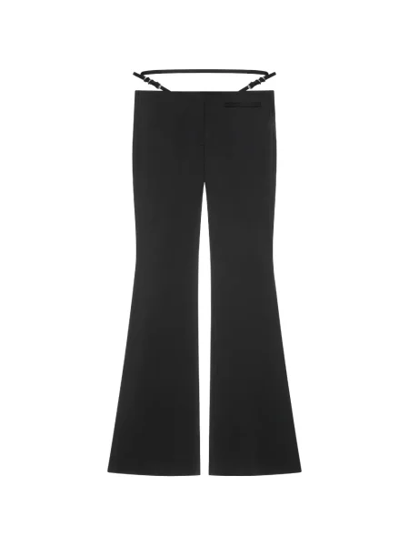 Cu centură pantaloni Givenchy negru