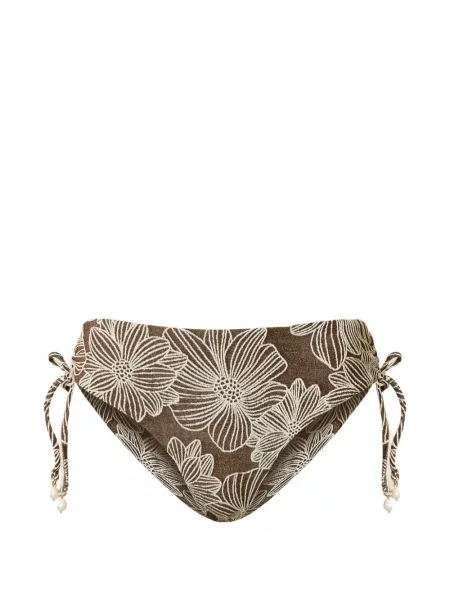 Bikini Twinset din jacard maro