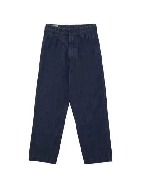 Pantaloni Fortela cu picior lat albastru