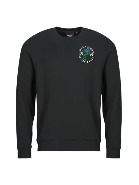 Pulover Lyle & Scott črna