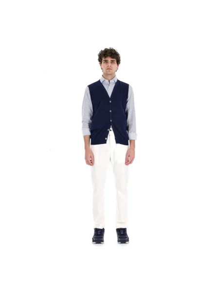 Sweter Drumohr niebieski