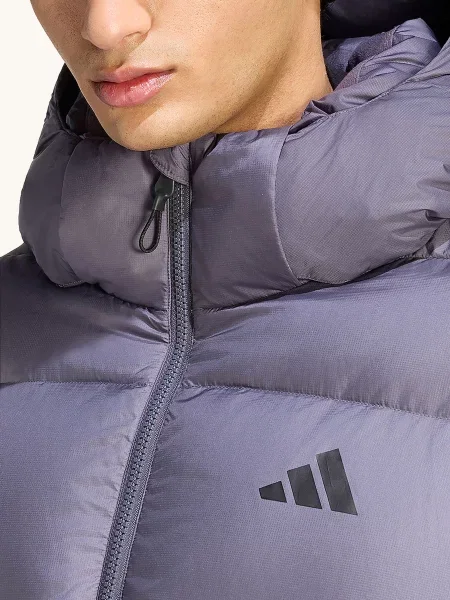 Adidas Péřové Bundy Z.N.E. Puffer světle fialová