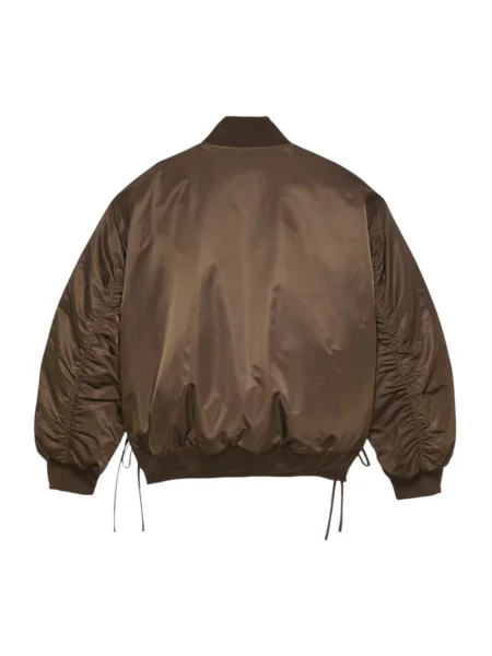 Kurtka bomber New Amsterdam Surf Association dwustronny brązowy
